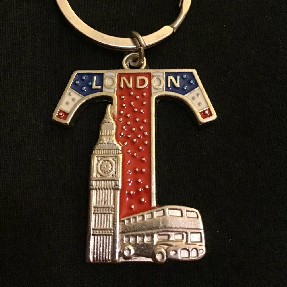 London T Key Chain